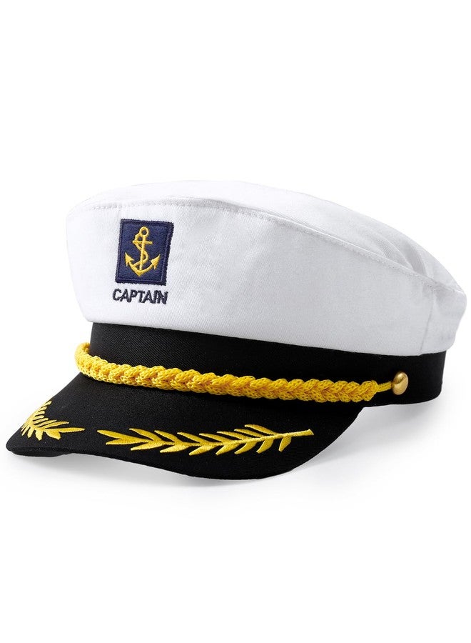 Funny World Men's Yacht Captain Hat - Image 1
